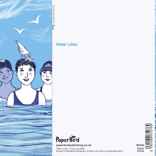 Greetings Card - Water Lilies