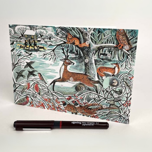 Mini Advent Calendar - Winter Woodland