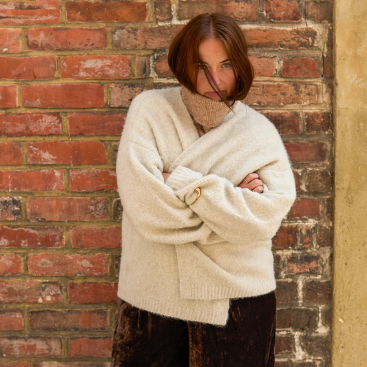 Grace Cardigan - Oyster