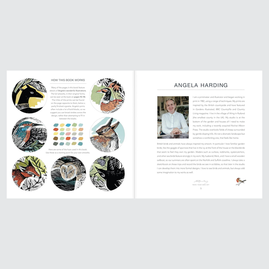 Angela Harding Colouring Book