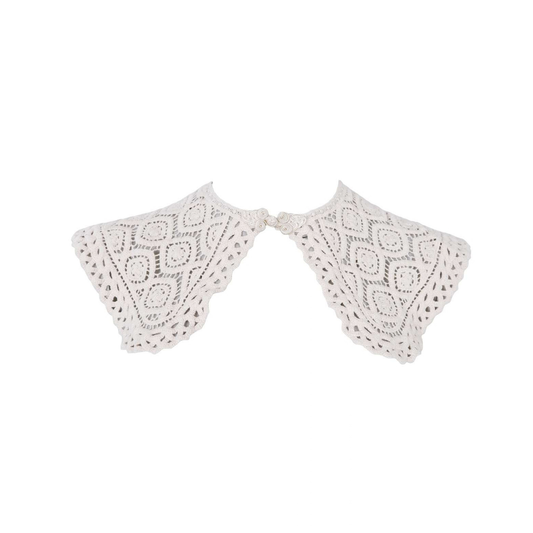 Lilly Tie Collar - Cream