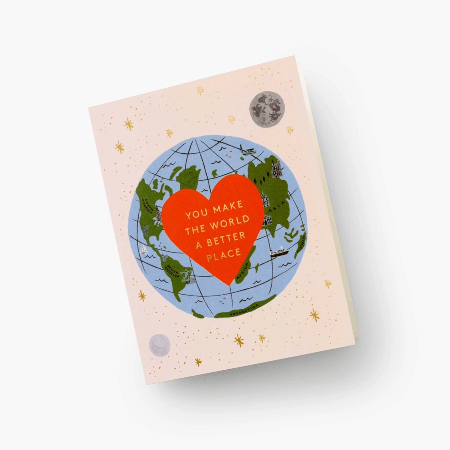 Rifle Paper Greetings Card - You Make The World Better