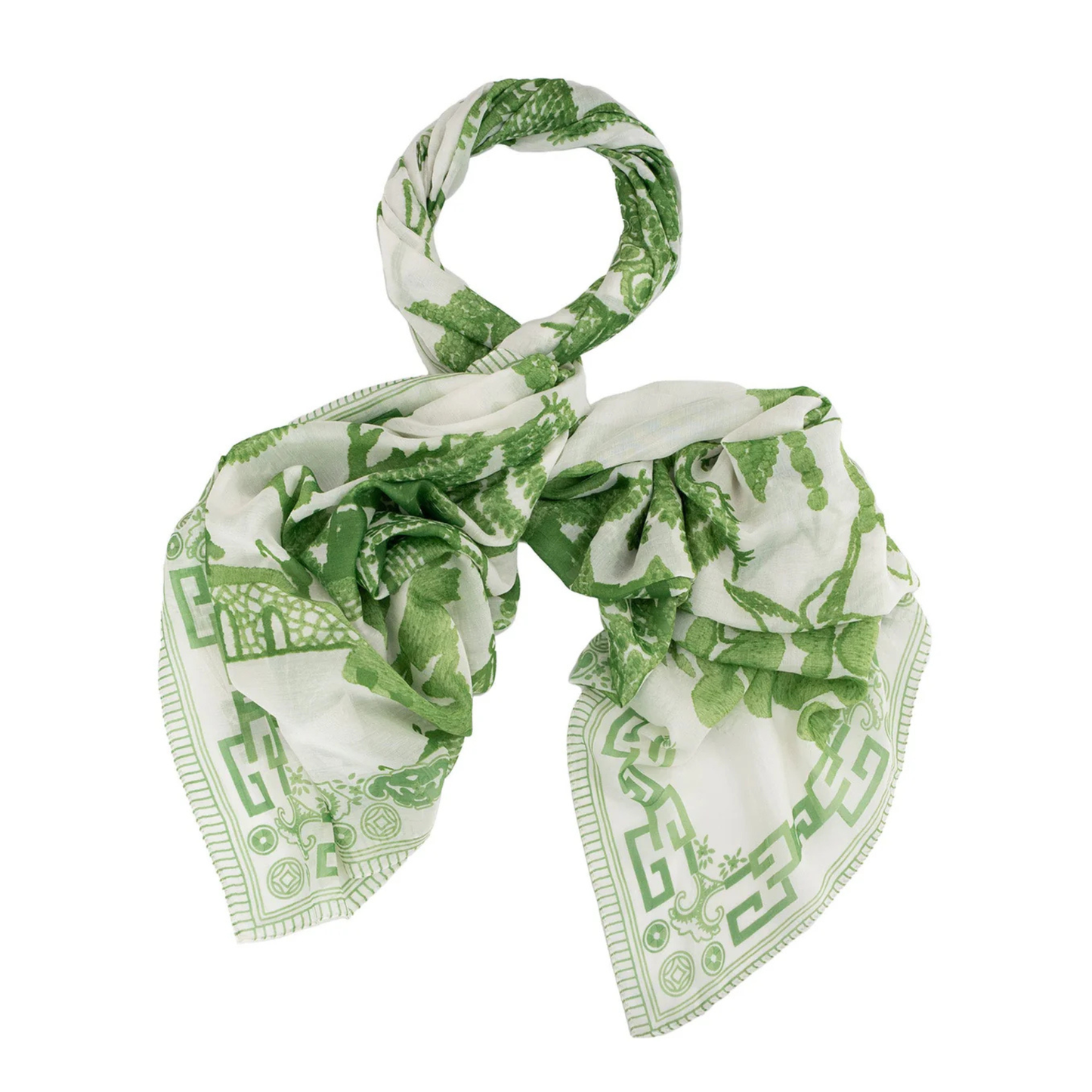 Scarf - Giant Willow Green