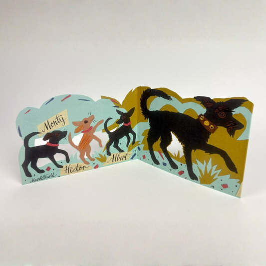 Greetings Card - Puppy Parade