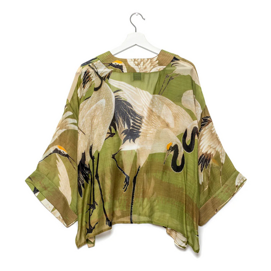 Kimono - Stork Green
