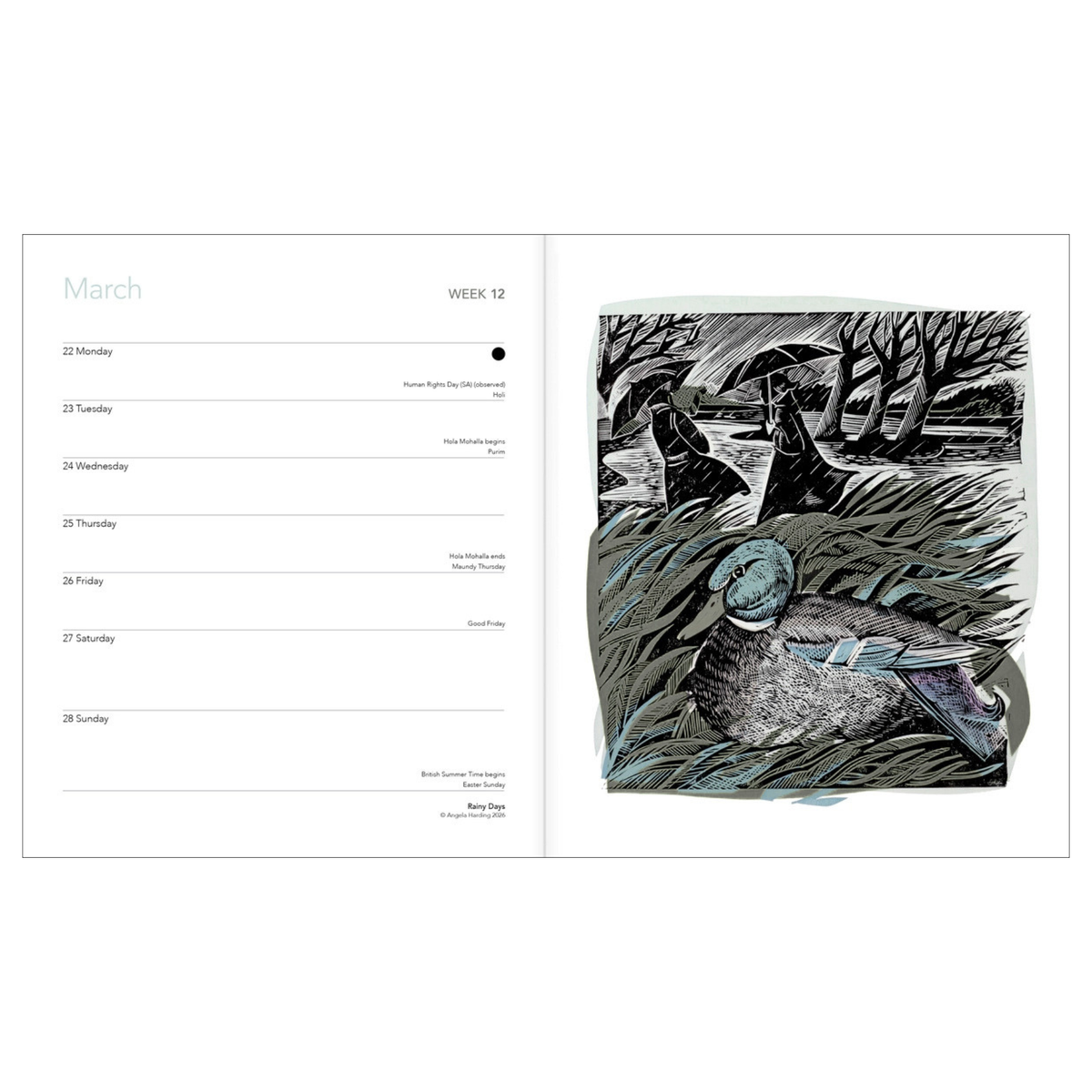 2027 Desk Planner - Angela Harding