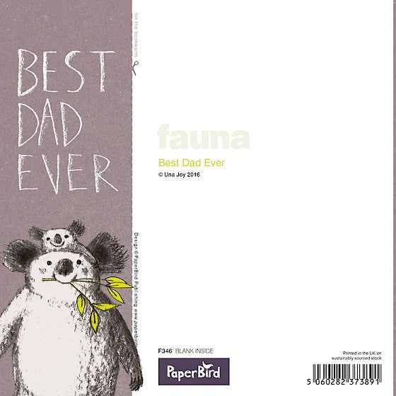 Greetings Card - Best Dad Ever