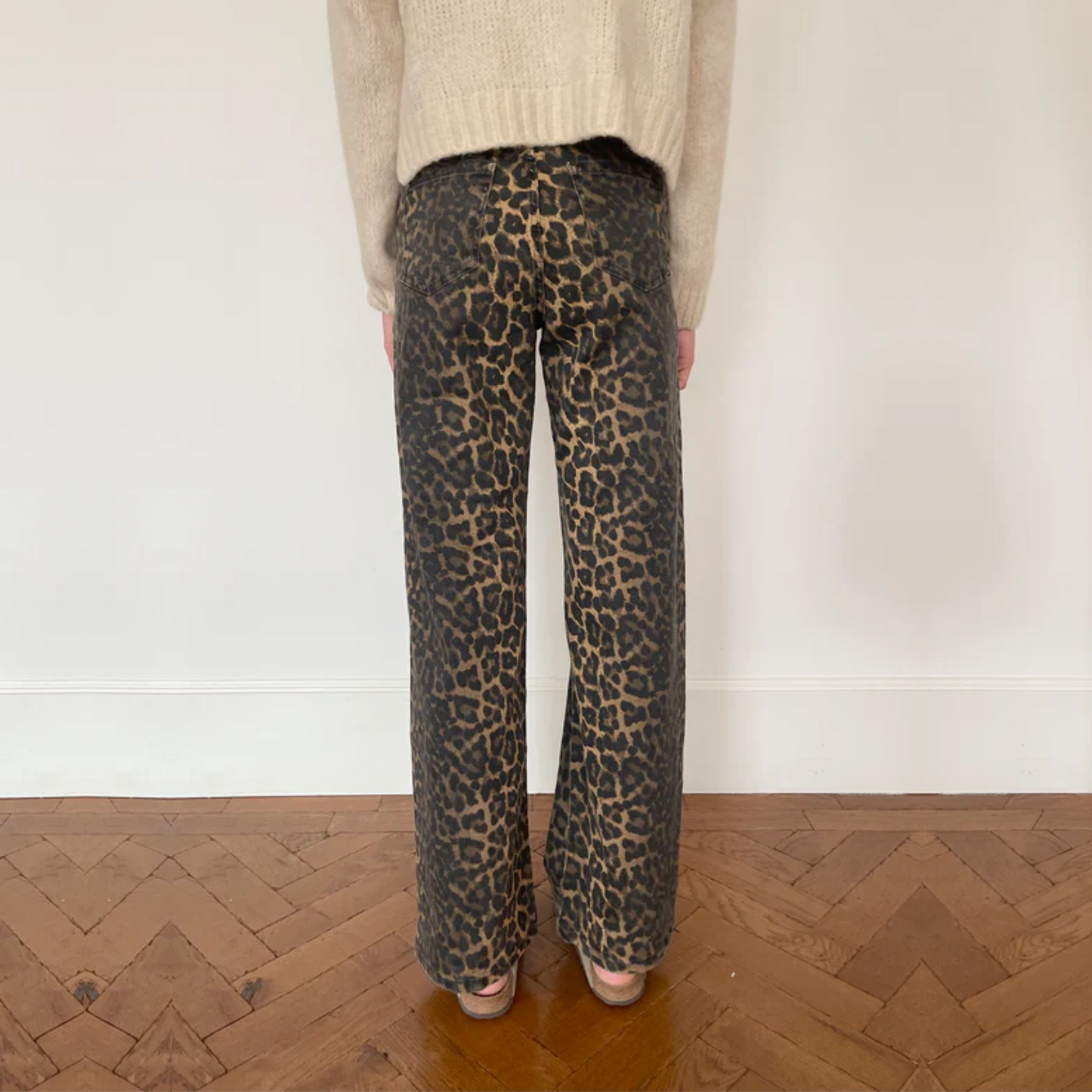 OST London Rebekka Jeans - Leopard