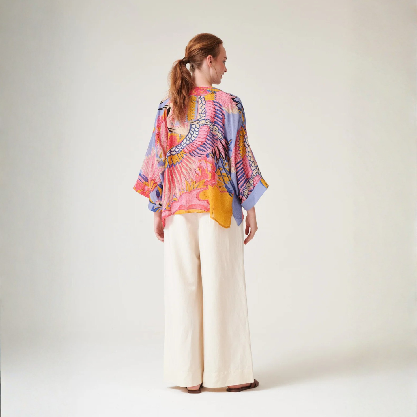 Kimono - Crane Periwinkle