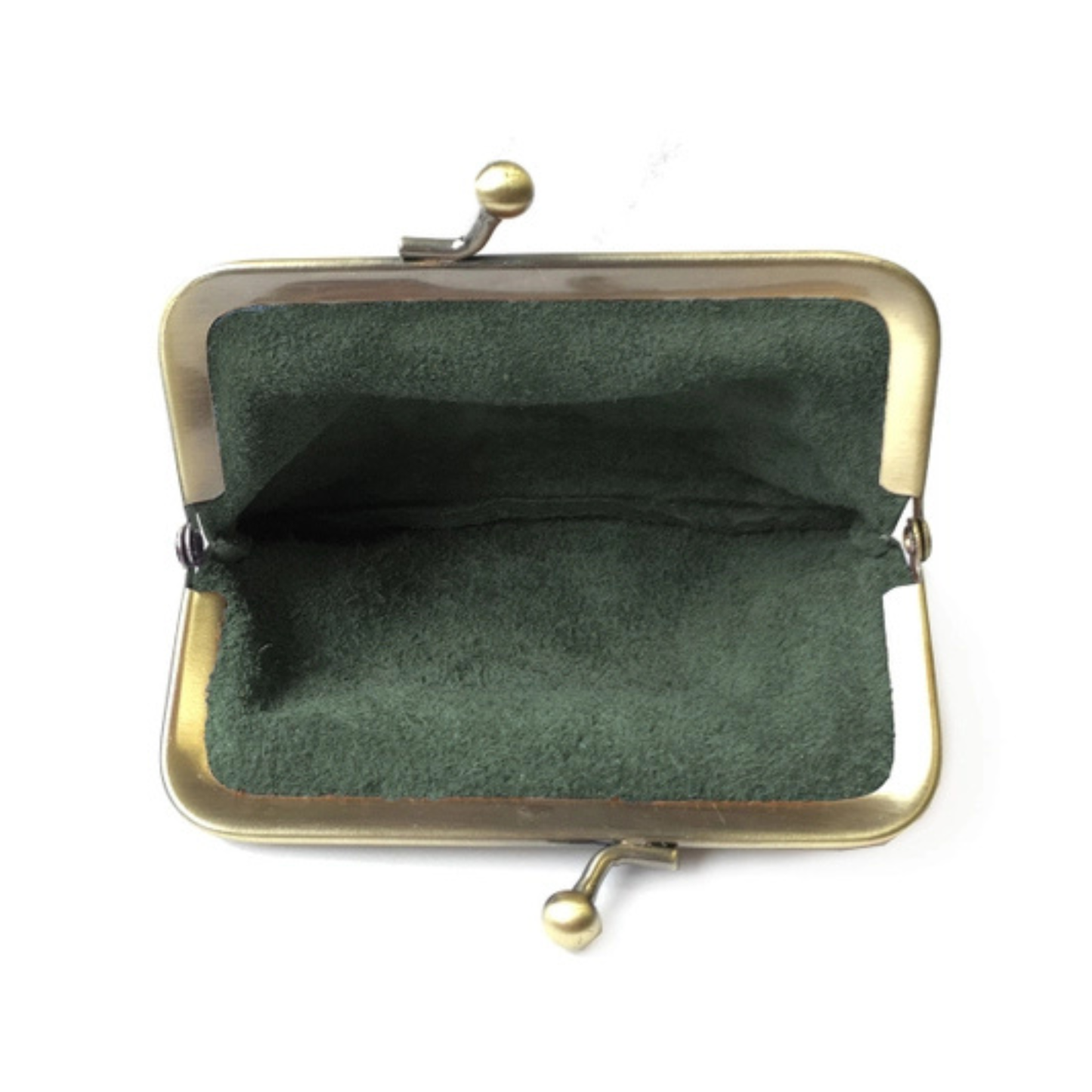 Leather Coin Purse - Khaki