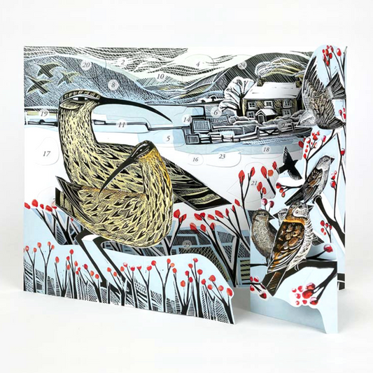 Art Angels Advent Calendar - Curlew Christmas