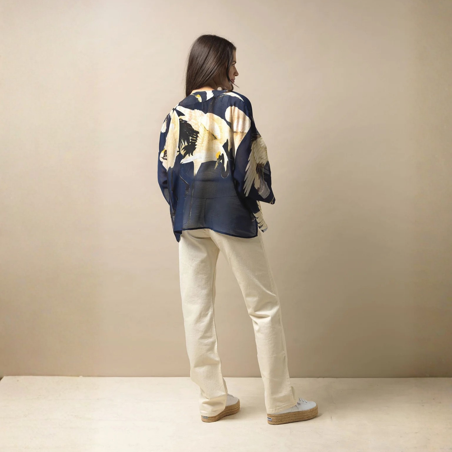 Kimono - Stork Navy
