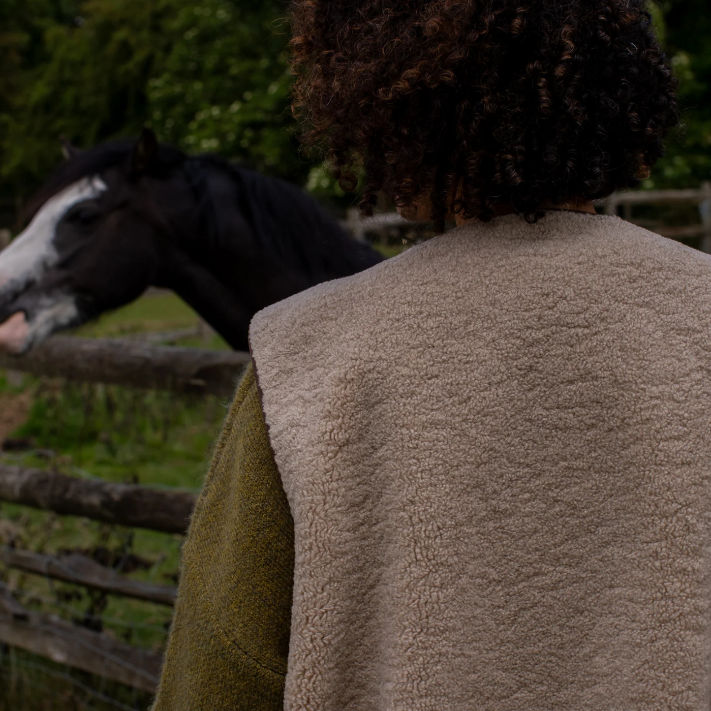 Abby Gilet Jacket – Oat
