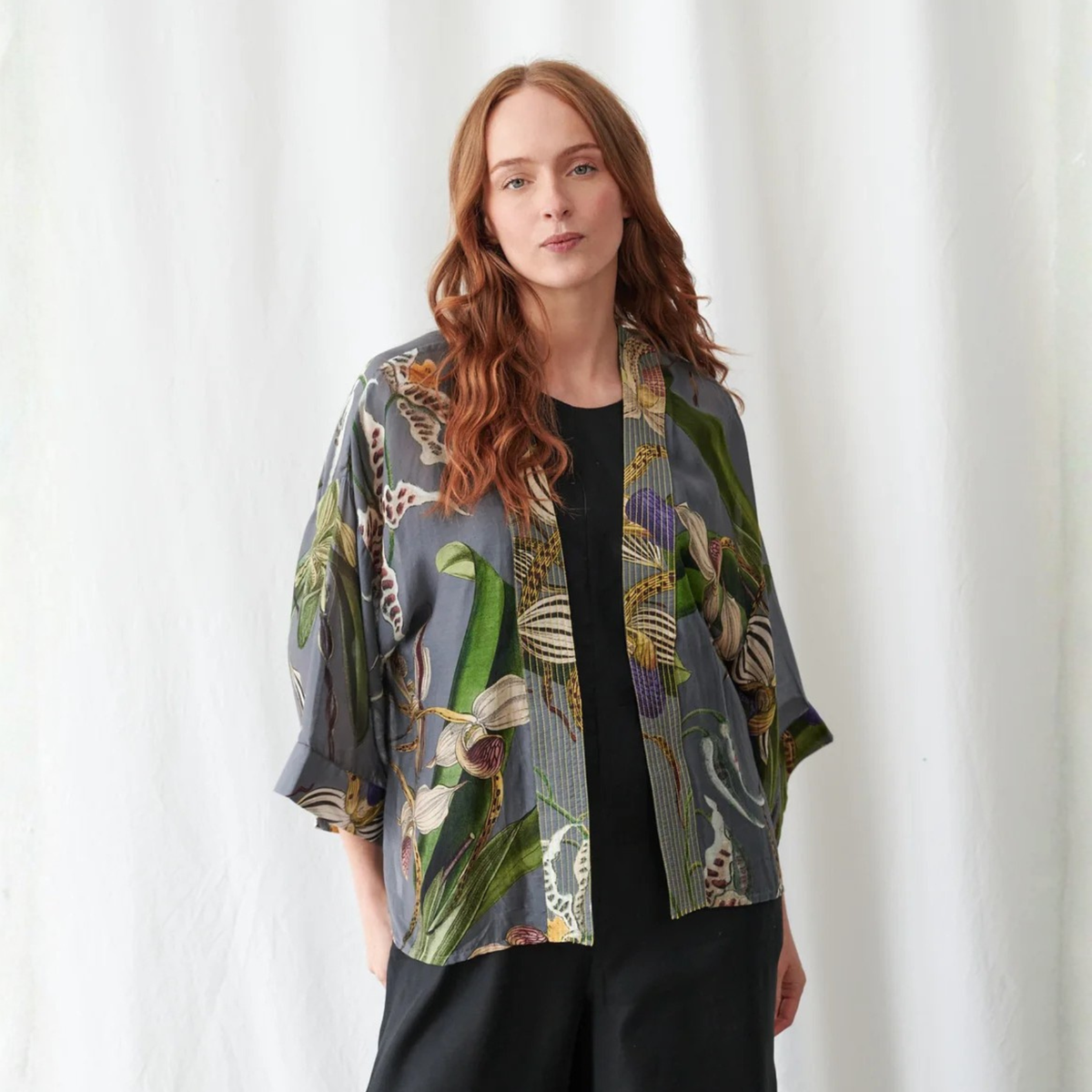 Kimono - Orchid Grey