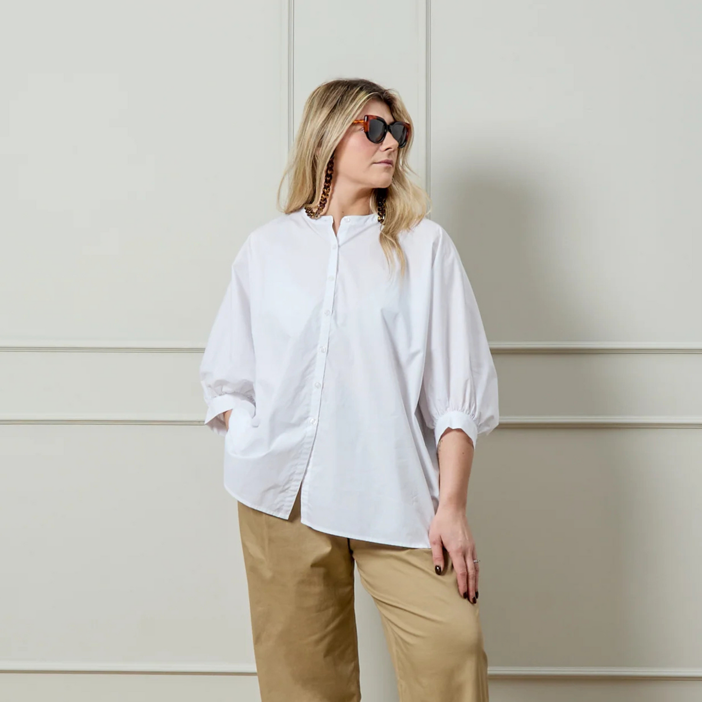 Poppy Shirt - White