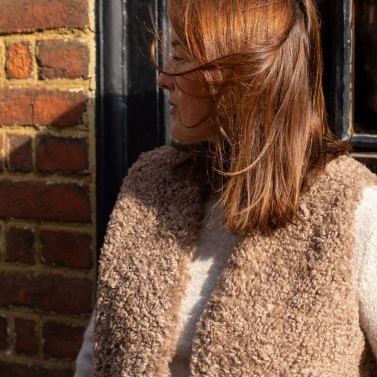 Daisy Gilet - Biscuit