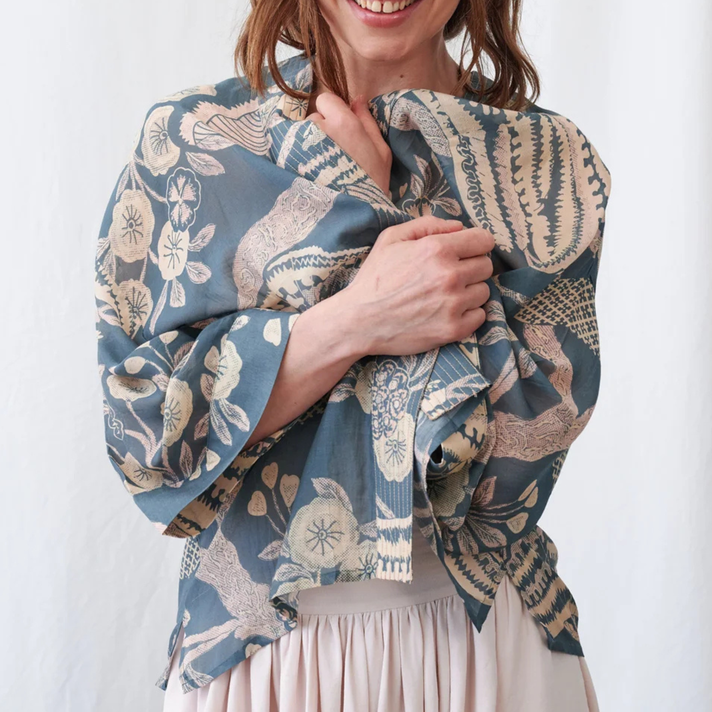 Kimono - Rosa Blue