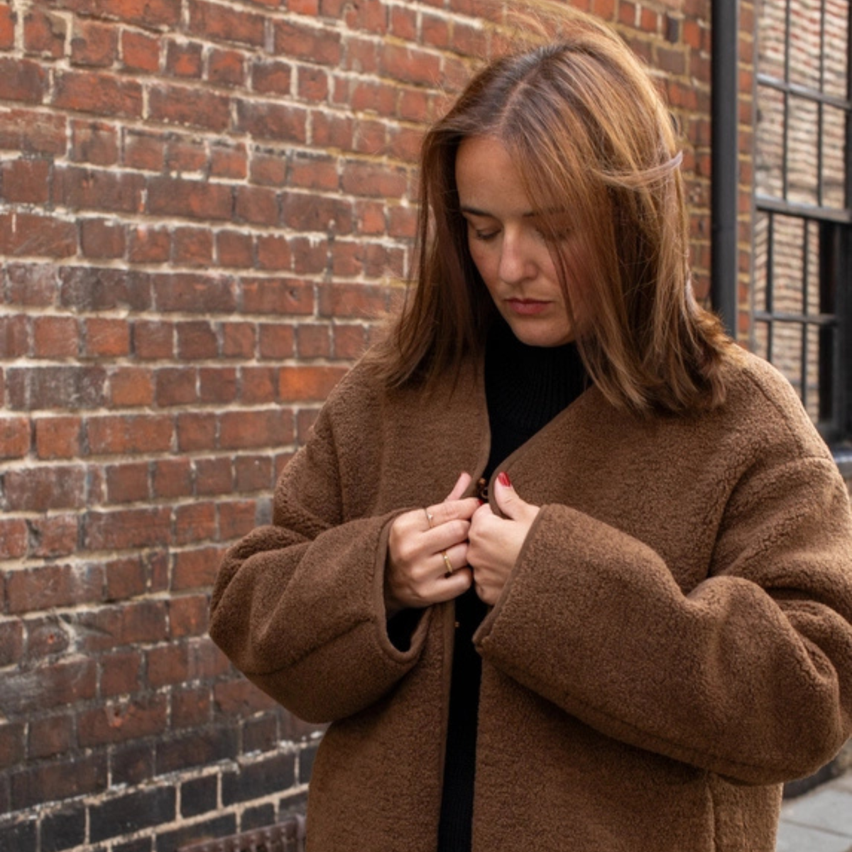 Bev Coat - Tobacco Brown