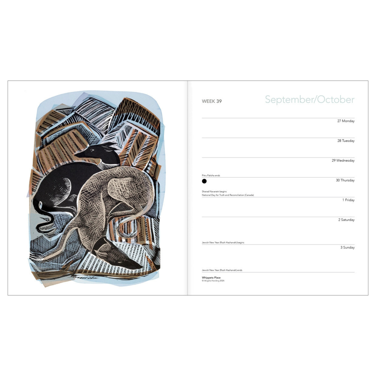 2027 Desk Planner - Angela Harding