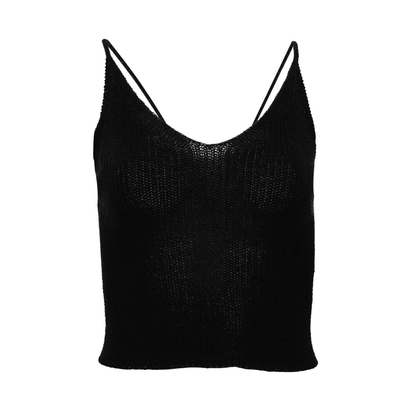 OST London Brynje Knit Top - Black