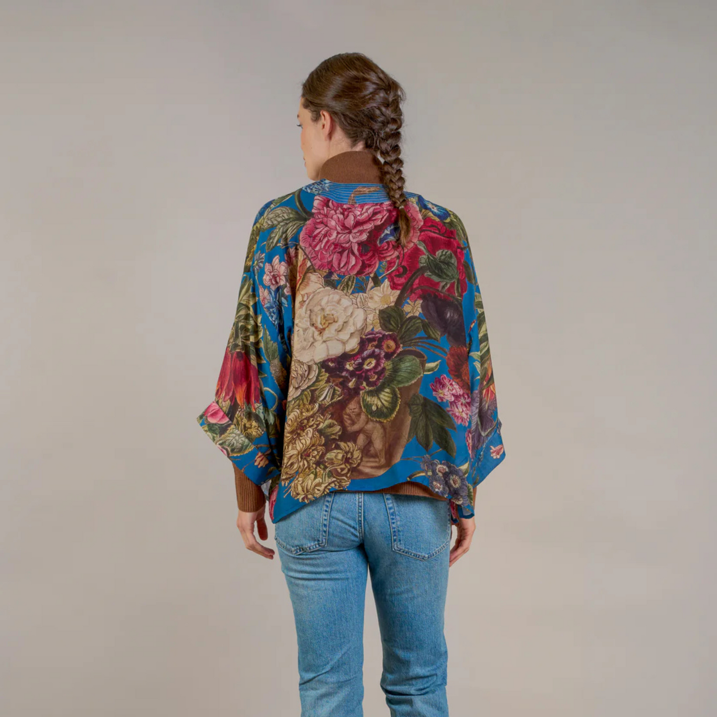 One Hundred Stars Kimono - Primula Teal