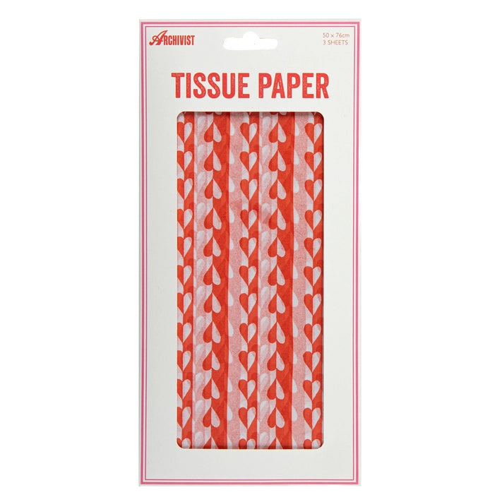 Tissue Paper - Sweetheart Stripe
