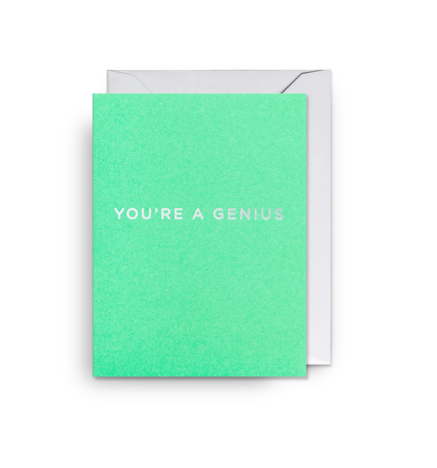 Mini Greetings Card - You’re a Genius