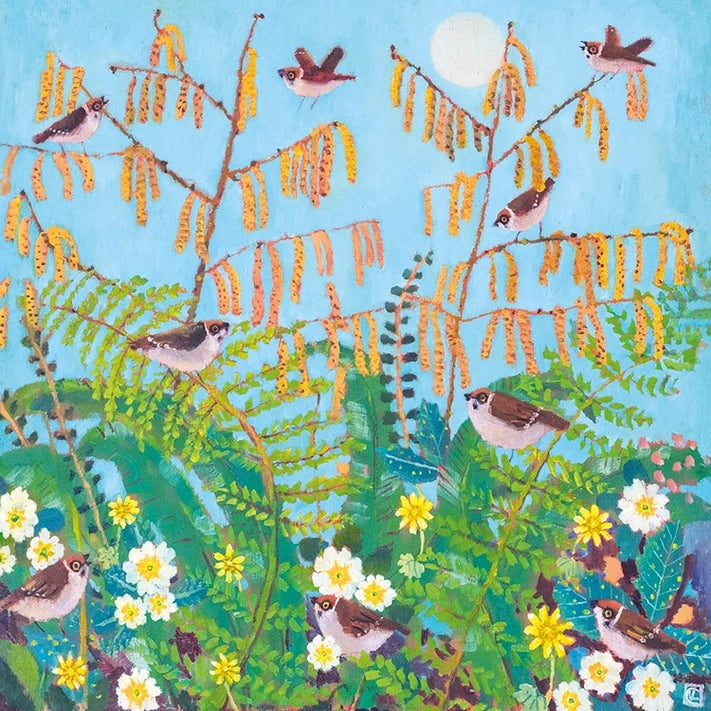 Greetings Card - Hedgerow