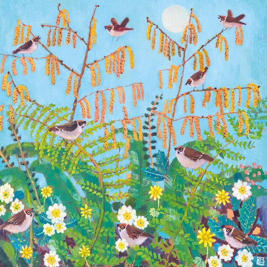 Greetings Card - Hedgerow