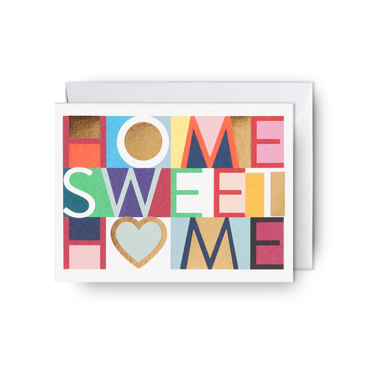 Mini Greetings Card - Home Sweet Home