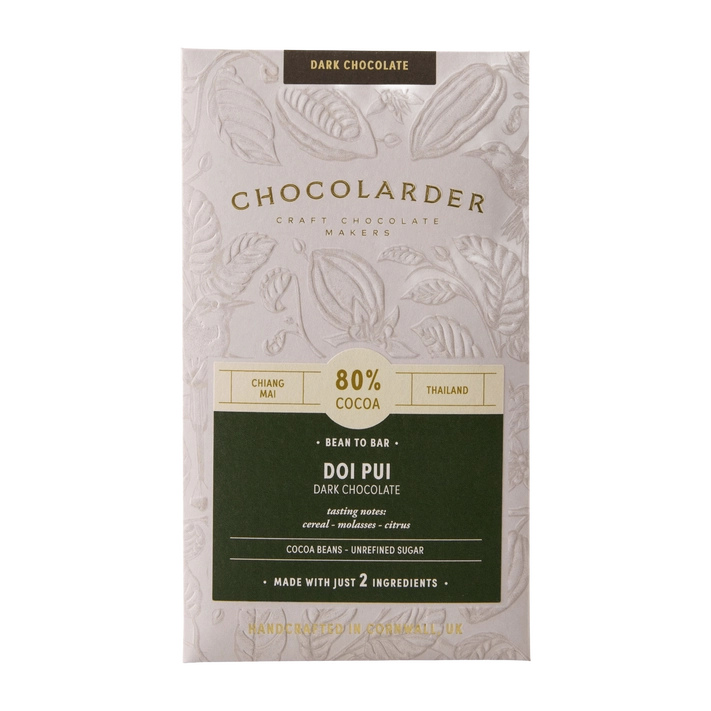 Doi Pui 80% Dark Chocolate Bar
