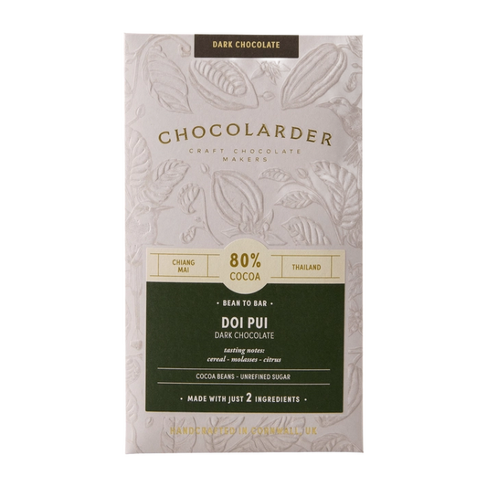 Doi Pui 80% Dark Chocolate Bar