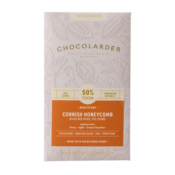 Cornish Honeycomb 50% Milk Chocolate Bar