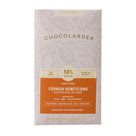 Cornish Honeycomb 50% Milk Chocolate Bar