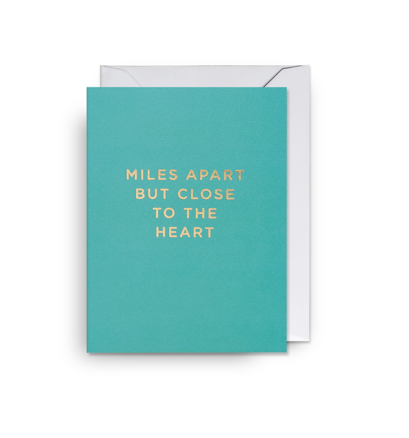 Mini Greetings Card - Miles Apart