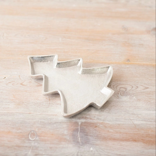 Tree Plate - Silver
