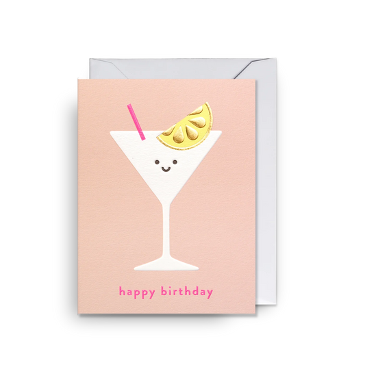 Lagom Mini Card - Birthday Cocktail