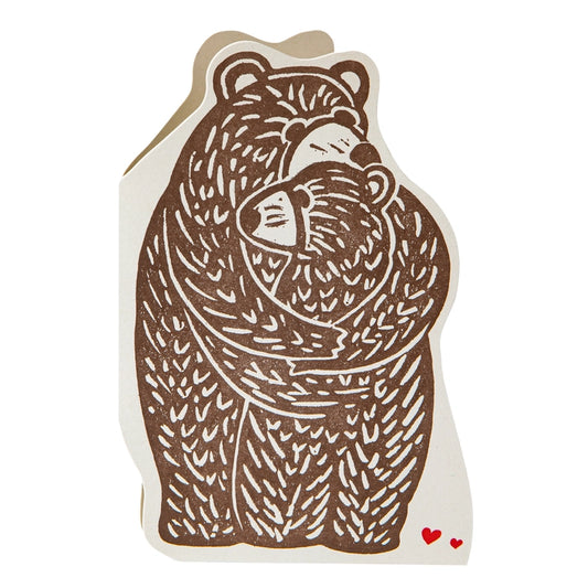 Greetings Card - Bear Hug