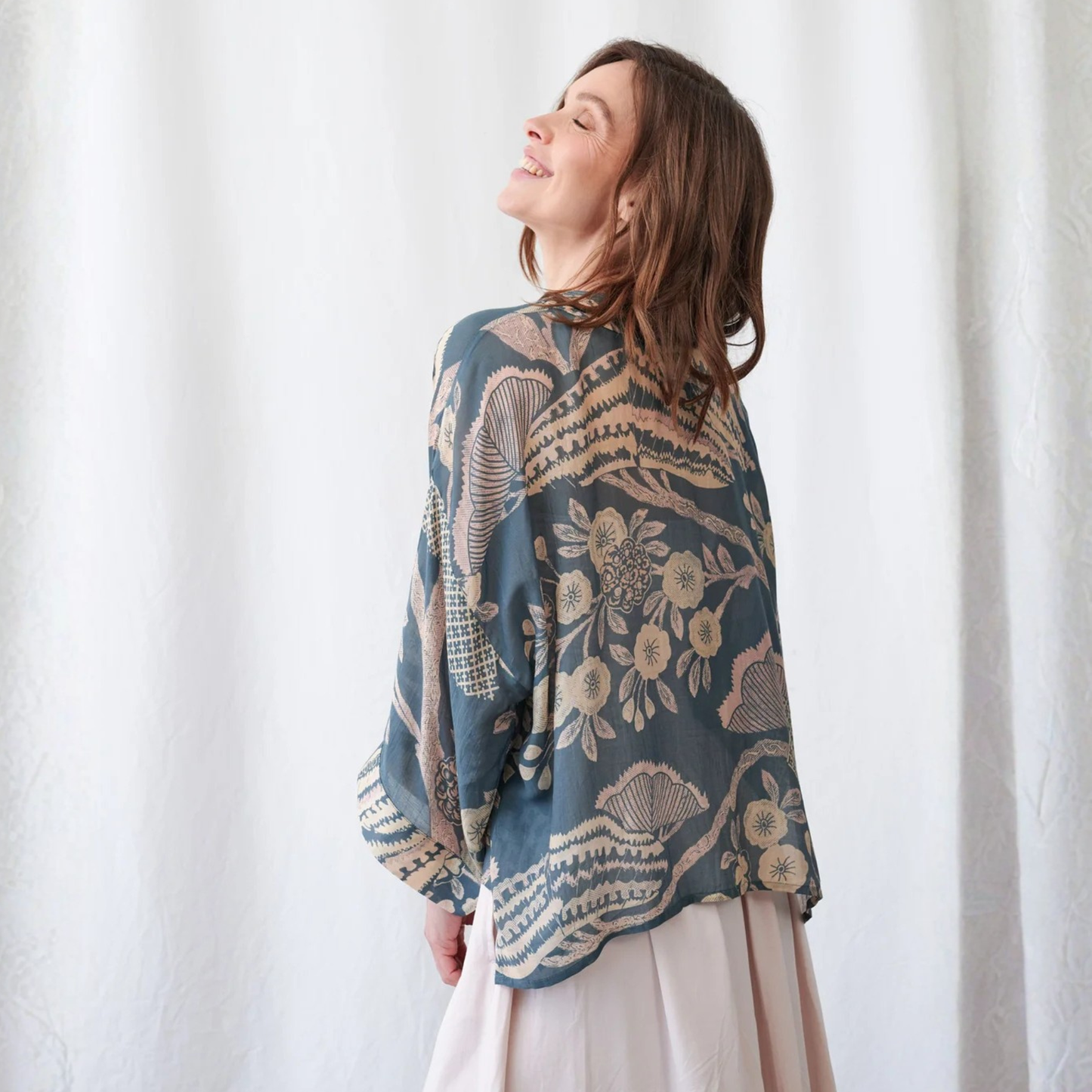 Kimono - Rosa Blue