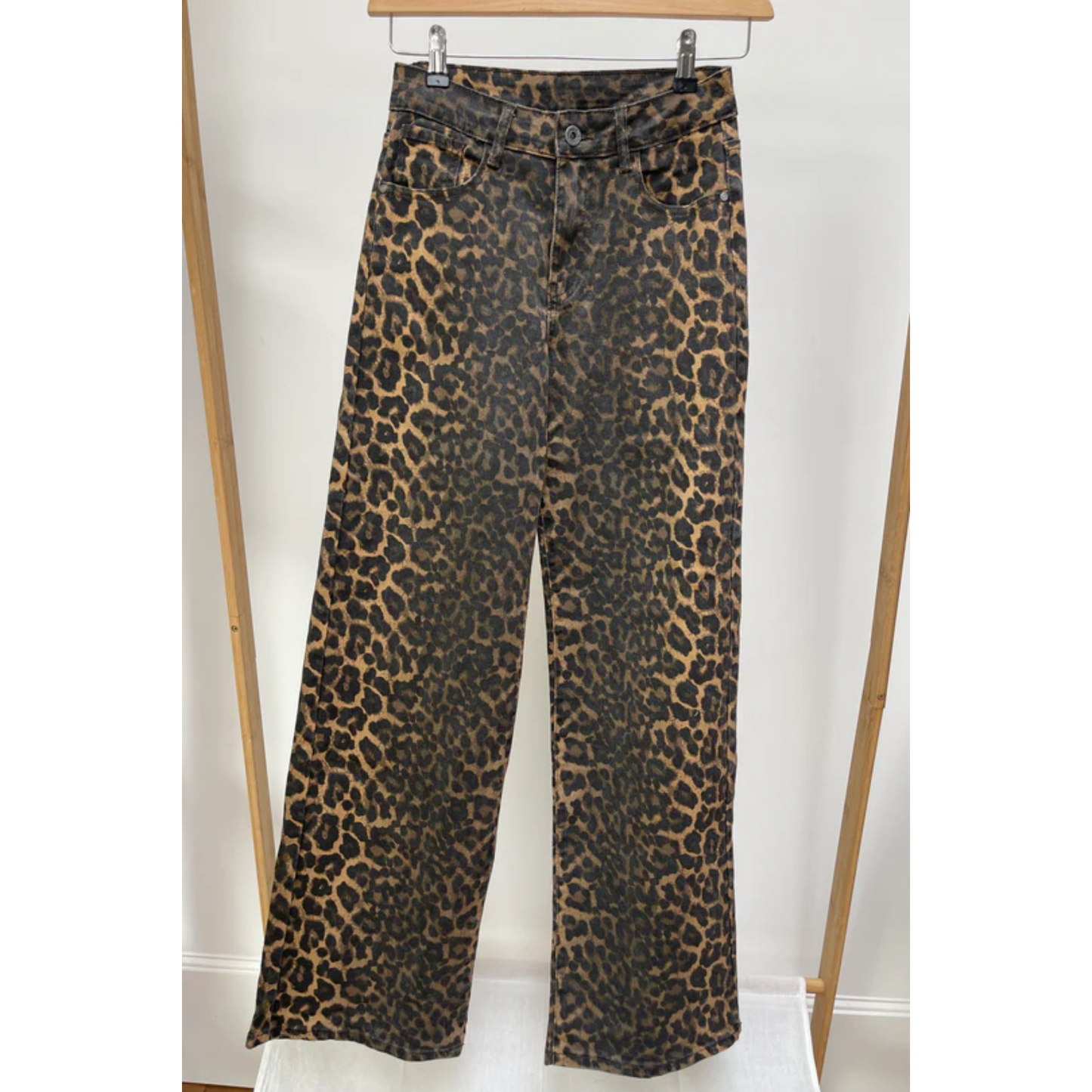 OST London Rebekka Jeans - Leopard