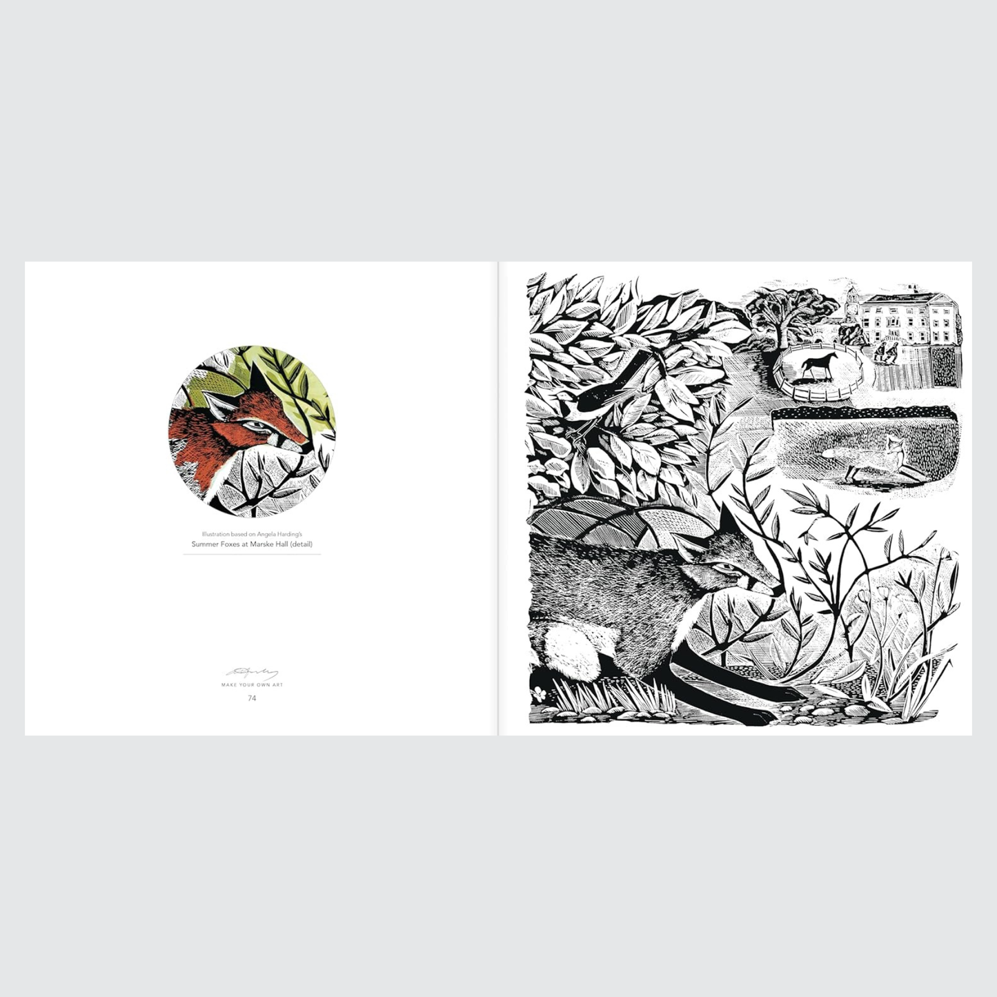 Angela Harding Colouring Book