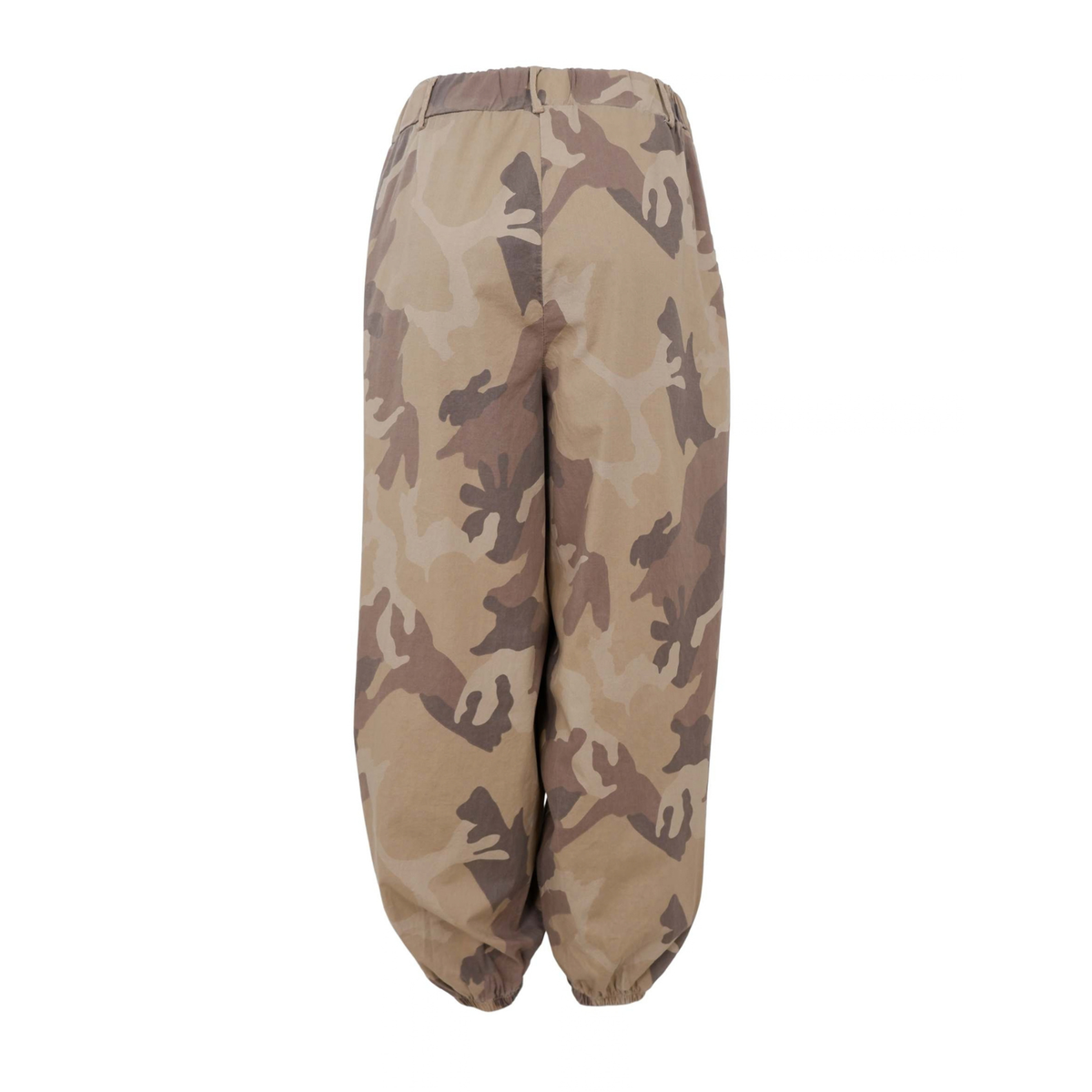 Ally Balloon Trousers - Brown Camo