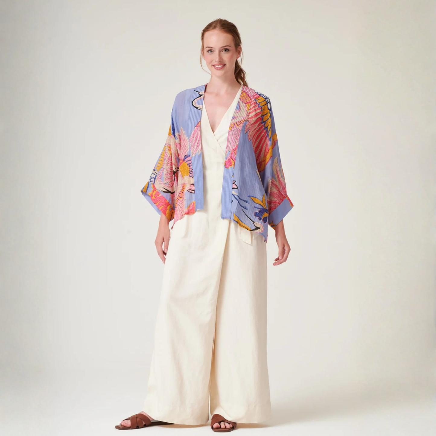 Kimono - Crane Periwinkle