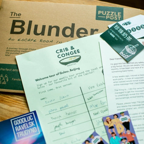 Escape Room In An Envelope - The Blunder