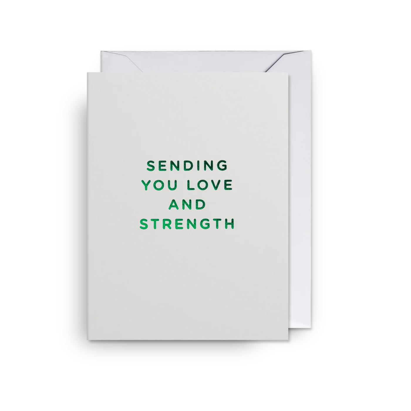 Mini Greetings Card - Sending Strength