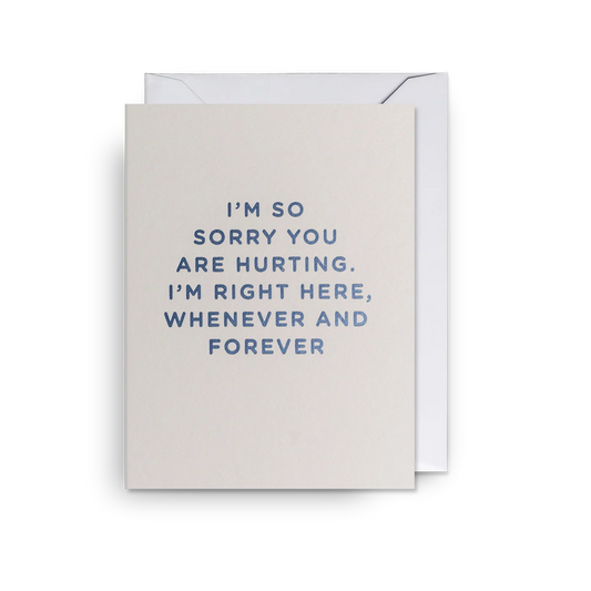 Mini Greetings Card - I’m Right Here