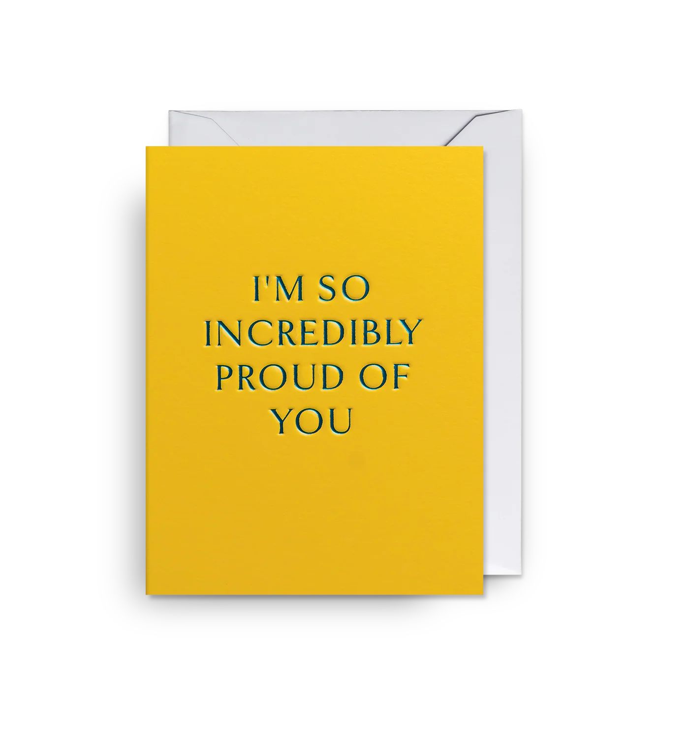 Mini Greetings Card - I'm So Proud of You