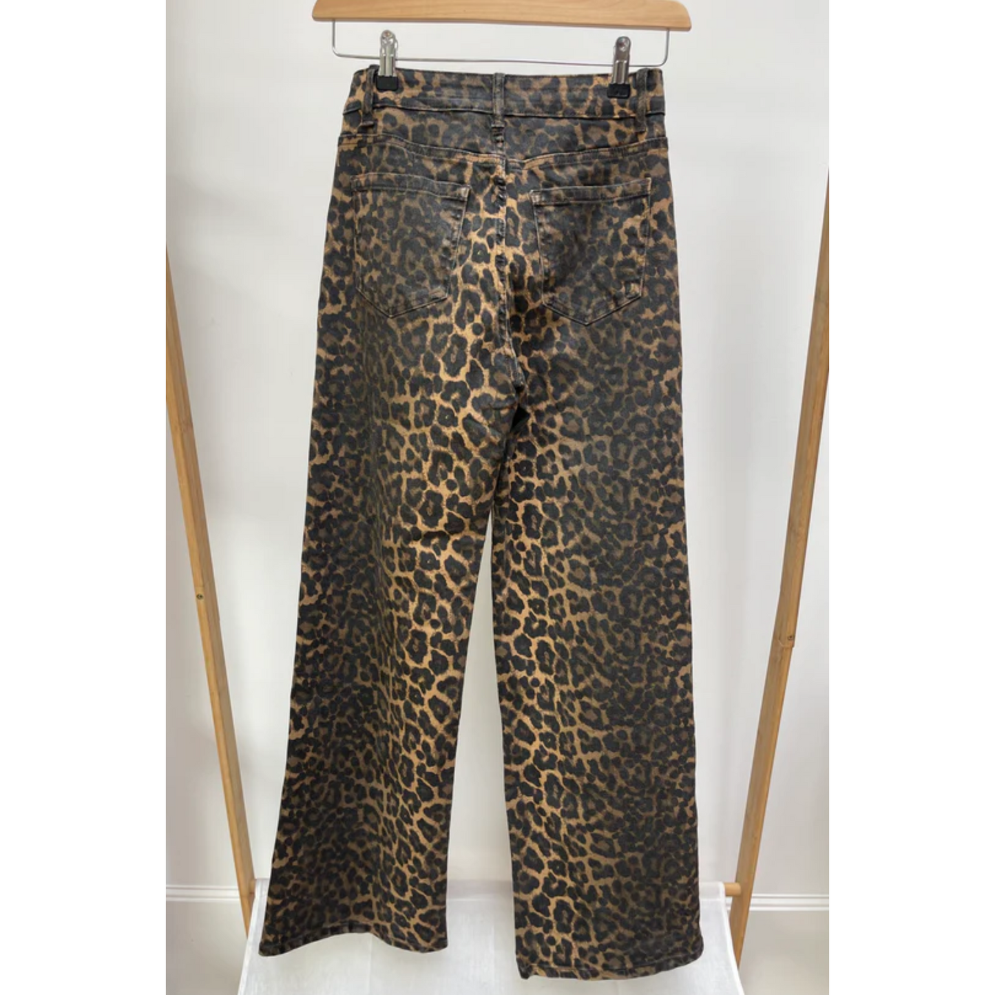 OST London Rebekka Jeans - Leopard