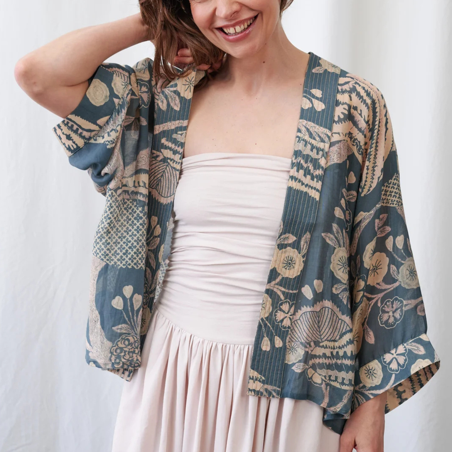 Kimono - Rosa Blue