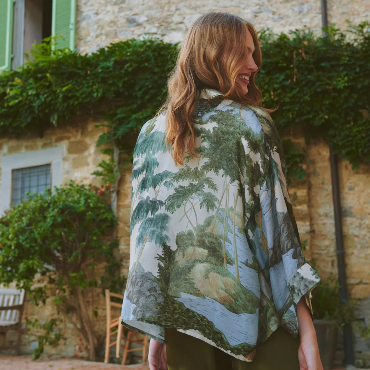 Kimono - Rivers and Trees Natural